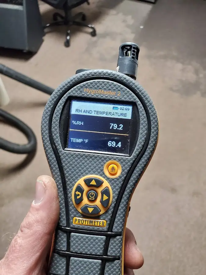 Moisture meter humidity assessment for Mold Remediation & Removal in Moses Lake